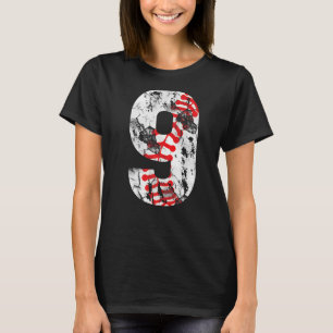2014 9th Birthday Number 9 Years Old Baseball Boy T-Shirt
