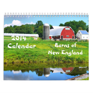 2014 Barns of New England - 2 Calendar