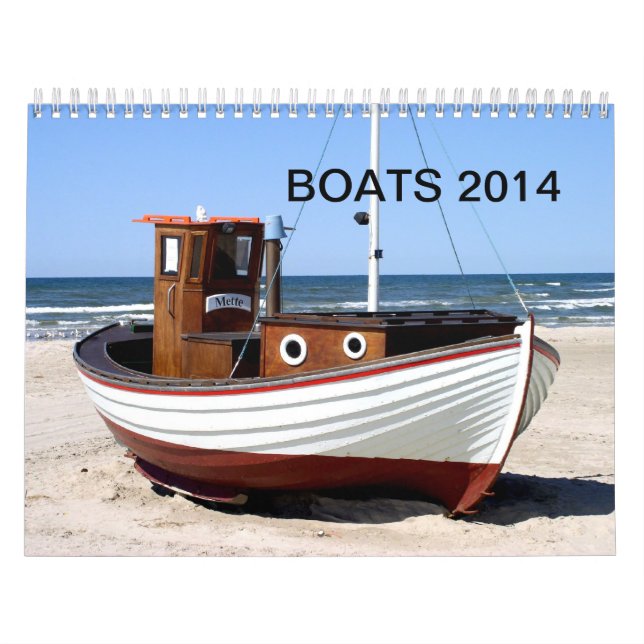 2014 Calendar Boats (Cover)