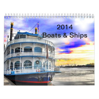 2014 Calendar Boats and Ships