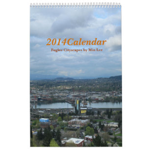 2014 Calendar   Fuglee Cityscapes by Min Lee   1Pg