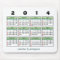 2014 Calendar Mousepad