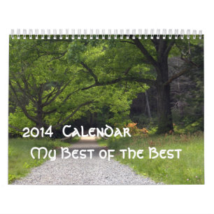 2014 Calendar- My best of the best Calendar
