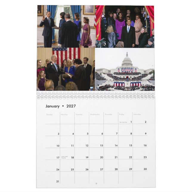 2014 Calendar - "Through the Years" (Jan 2027)