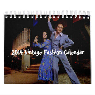 2014 calendriers vintages de mode