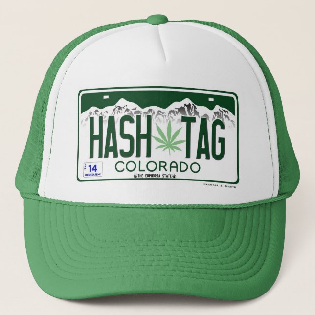 2014 Commemorative Colorado Hash Tag Hat (Front)