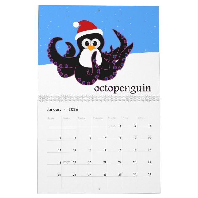 2014 Creatimal Calendar (Jan 2026)