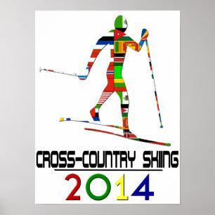 2014: Cross-Country Skiing Poster
