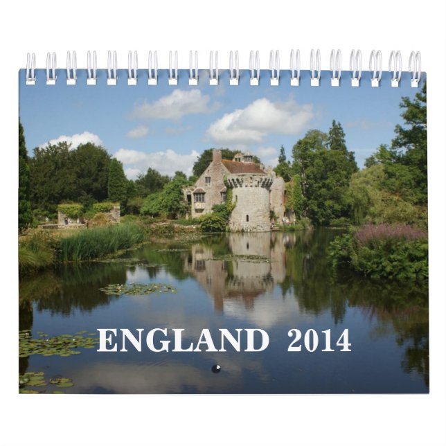 2014 England Calendar (Cover)