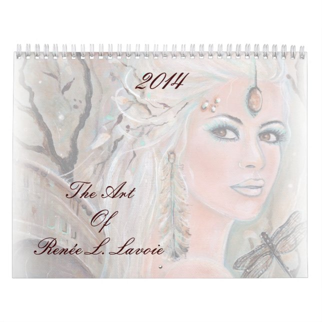 2014 Fantasy art calendar By Renee L. Lavoie (Cover)