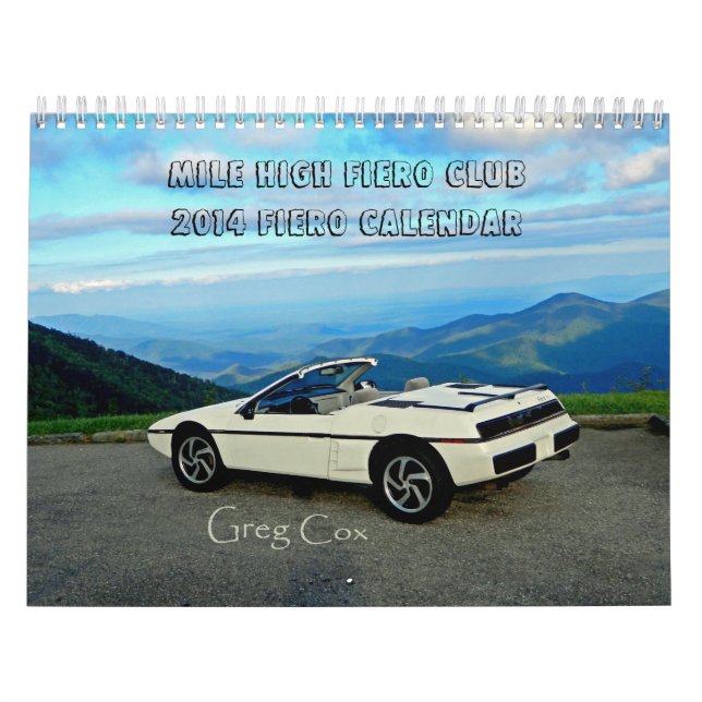 2014 Fiero Calendar MHFC (Cover)