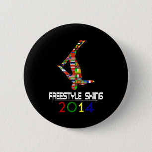 2014: Freestyle Skiing 2 Inch Round Button