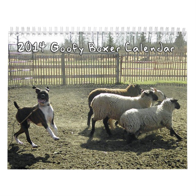 2014 Goofy Boxers Calendar (Cover)