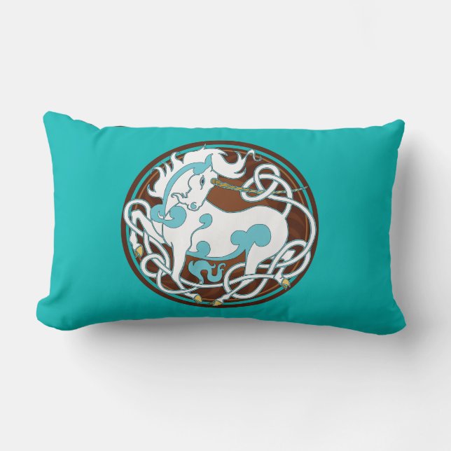 2014 Mink Nest Runicorn Lumbar Pillow 2 (Front)