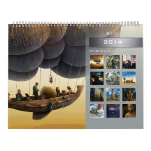 2014 Mysterious Stories (1) - Huge Wall Calendar