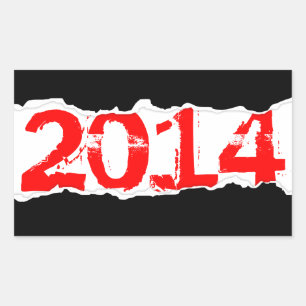 2014 (page tear) sticker