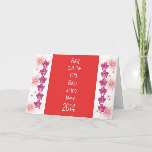 2014 Ring in and out Greeting Card (Front)