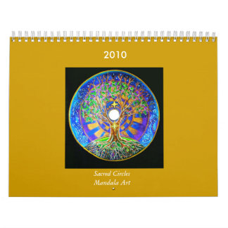 2014 Sacred Circles  Mandala Art  Calendar