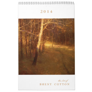2014  The Art of BRENT COTTON Calendar