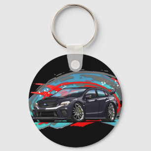 2015-2018 black WRX Keychain