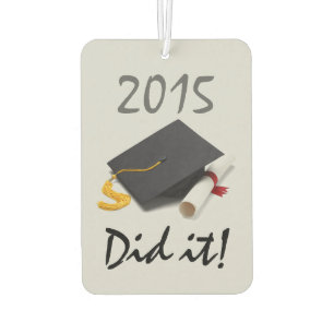 2015 and Did It Car Air Freshener