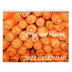 2015 Calendar - Fruit and Veggies