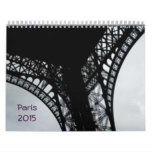 2015 Calender Paris, France Calendar