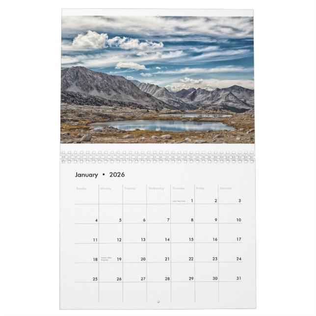2015 calendriers pittoresques - traînée de John (Jan 2026)