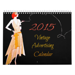 2015 calendriers vintages de la publicité