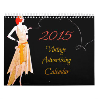 2015 calendriers vintages de la publicité