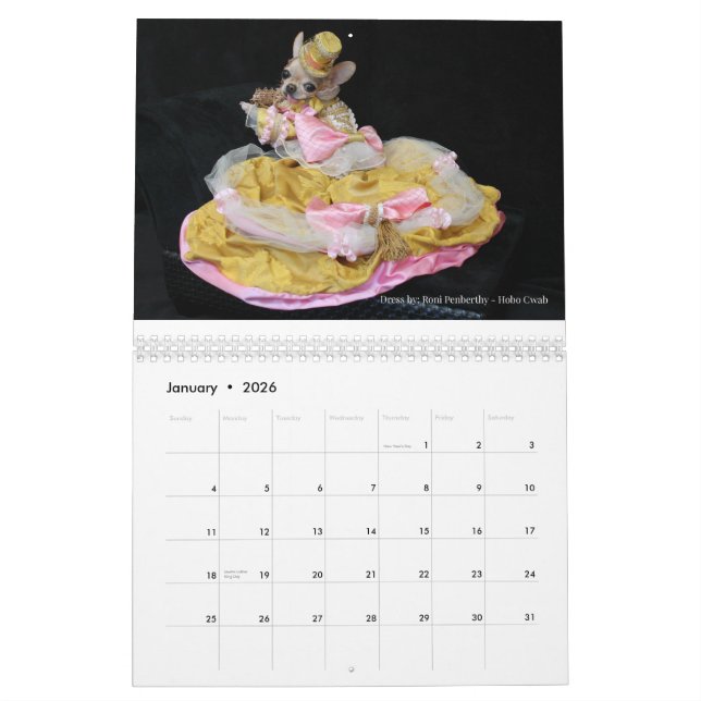 2015 Chi Yum Yum Calendar (Jan 2026)