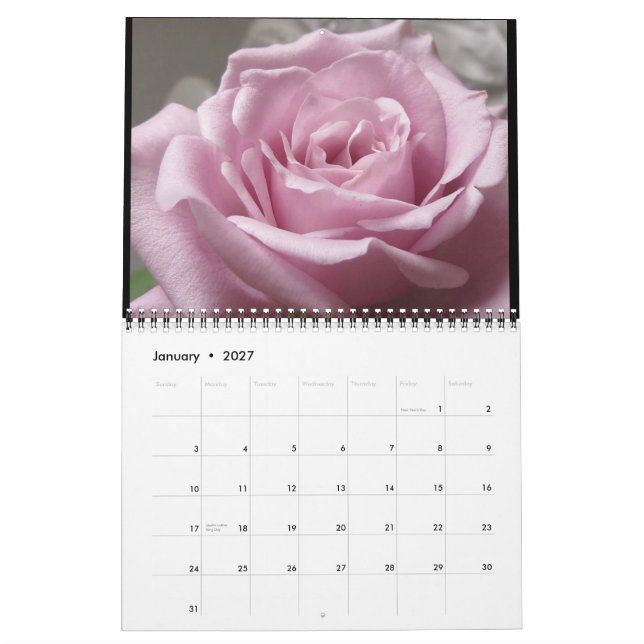 2015 Dave's Garden Calendar (Jan 2027)