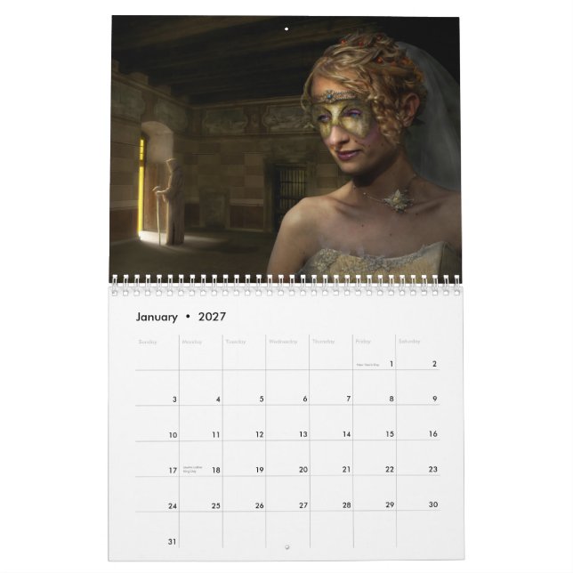2015 Digital Surreal & Fantasy Art - Wall Calendar (Jan 2027)