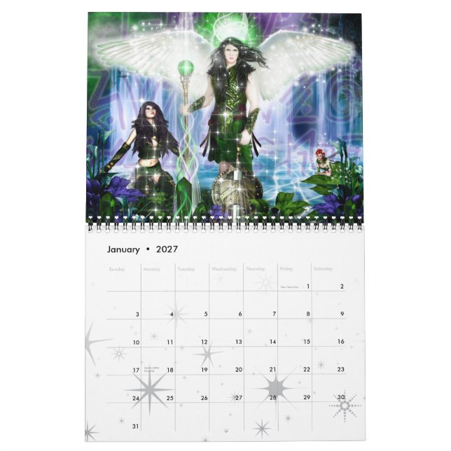 2015 Dimensions 3 Wall Calendar (Jan 2027)