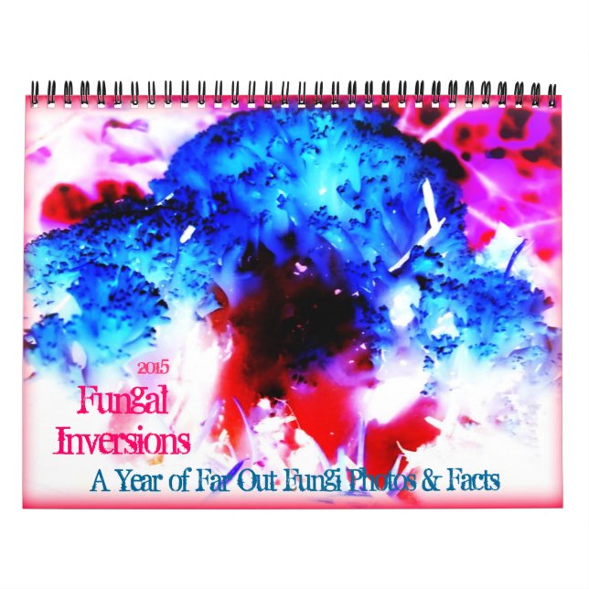 2015 Fungal Inversions Pacific Northwest Mushrooms Calendar (Cover)