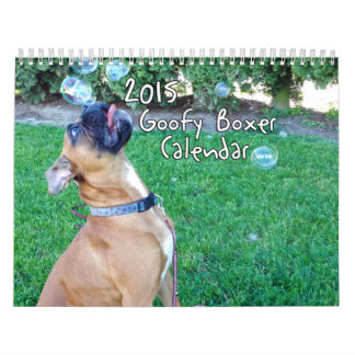 2015 Goofy Boxer Calendar