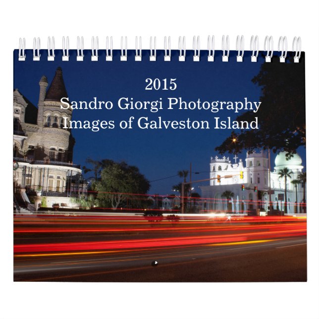 2015 images de calendrier d'île de Galveston (Protection)