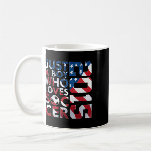 2015 Just A Boy Who Loves Soccer 11th Birthday Coffee Mug