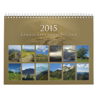 2015 Landscapes from Poland - Calendar