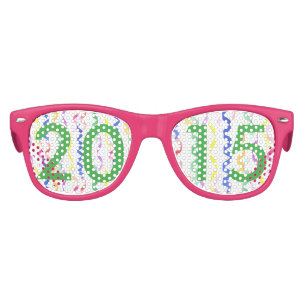 2015 New Year Party Streamers Kids Sunglasses