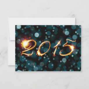 2015 party lights invitation