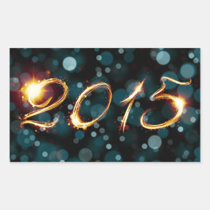2015 party lights sticker