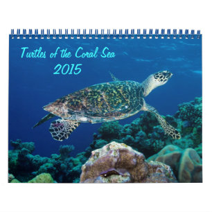 2015 Turtles of the Coral Sea Calendar
