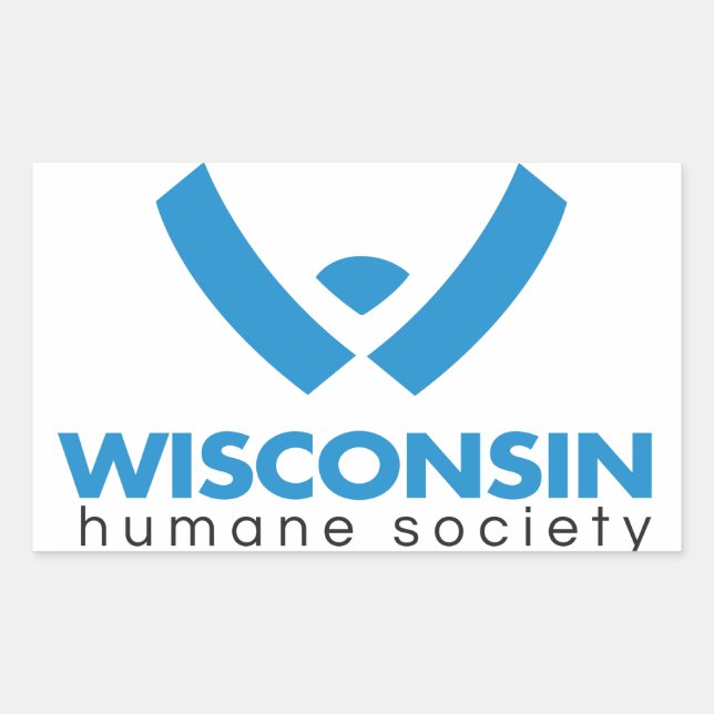 2015 Wisconsin Humane Society Logo Sticker (Front)