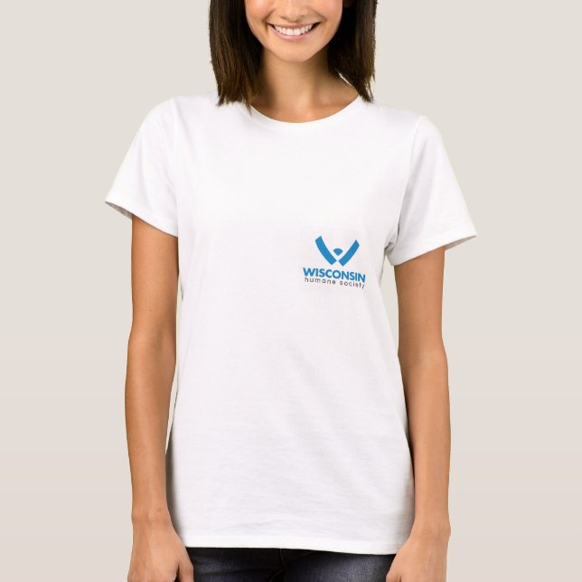 2015 Wisconsin Humane Society Logo T-Shirt (Front)
