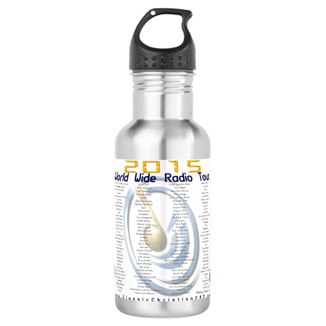 2015 "World Wide Radio Tour" Bottle (Front)