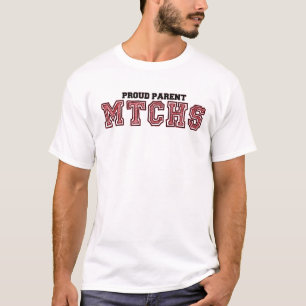 2016-2017 le T-shirt des hommes de parent de MTCHS