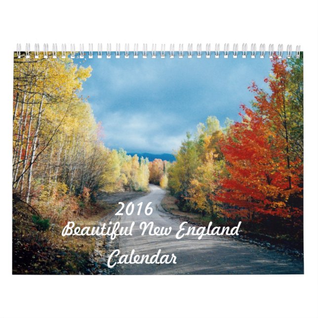 2016 Beautiful New England Calendar (Cover)