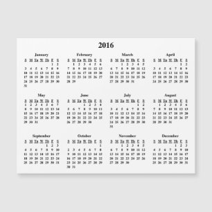 2016 Calendar