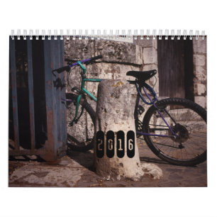 2016 calendar - Bicycles